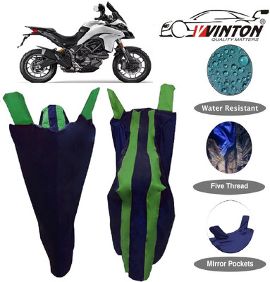 V VINTON Two Wheeler Cover for Ducati(Multistrada, Multicolor)
