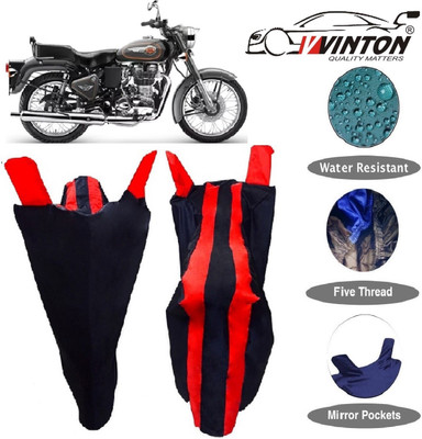V VINTON Two Wheeler Cover for Royal Enfield(Bullet 500, Multicolor)