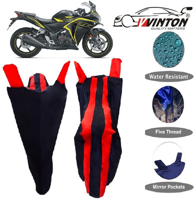 V VINTON Two Wheeler Cover for Honda(CBR 250R, Multicolor)