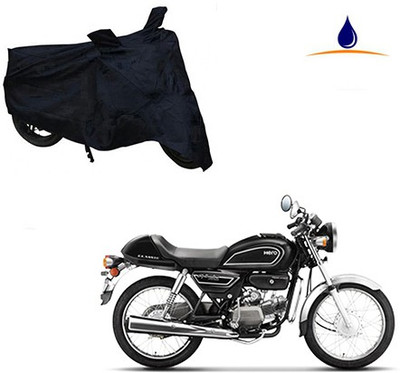 saanvi Waterproof Two Wheeler Cover for Hero(Splendor Pro Classic, Black)
