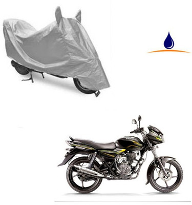 Pecko Two Wheeler Cover for Bajaj(Discover 100 DTS-i, Silver)