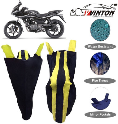 V VINTON Two Wheeler Cover for Bajaj(Pulsar 220F, Multicolor)