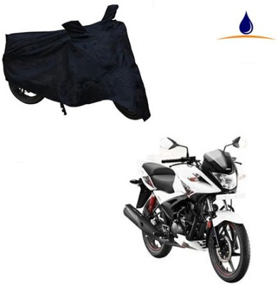 Mdstar Waterproof Two Wheeler Cover for Hero(Ignitor, Black)