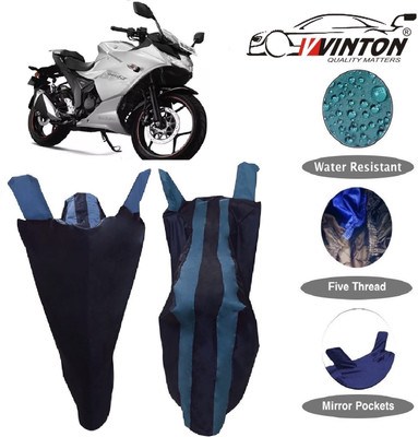 V VINTON Two Wheeler Cover for Suzuki(Gixxer SF, Multicolor)