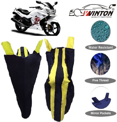 V VINTON Two Wheeler Cover for Hero(Karizma ZMR, Yellow)