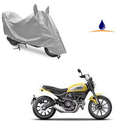 Pecko Two Wheeler Cover for Ducati(Scrambler, Silver)