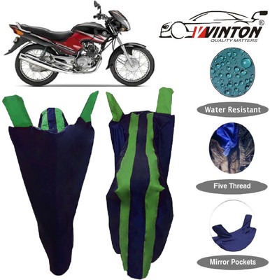 V VINTON Two Wheeler Cover for Yamaha(Gladiator, Multicolor)