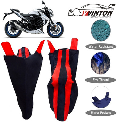 V VINTON Two Wheeler Cover for Suzuki(GSX-S750, Red)