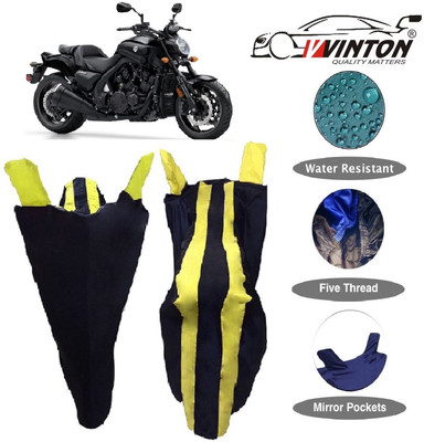 V VINTON Two Wheeler Cover for Yamaha(VMAX, Multicolor)