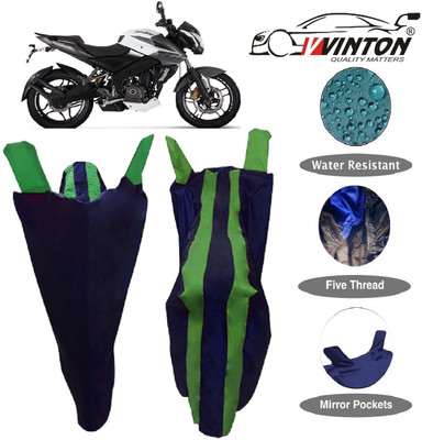 V VINTON Two Wheeler Cover for Bajaj(Pulsar 200 NS DTS-i, Multicolor)