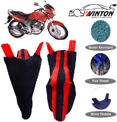 V VINTON Two Wheeler Cover for Honda(CBZ, Red)