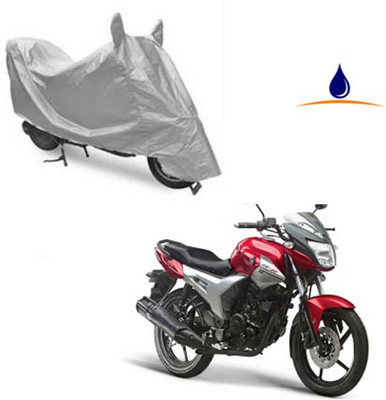 Pecko Two Wheeler Cover for Yamaha(SZ X, Silver)