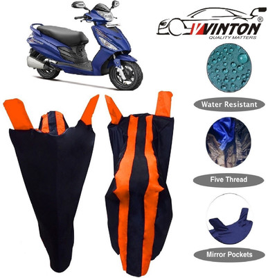 V VINTON Two Wheeler Cover for Hero(Maestro Edge, Orange)