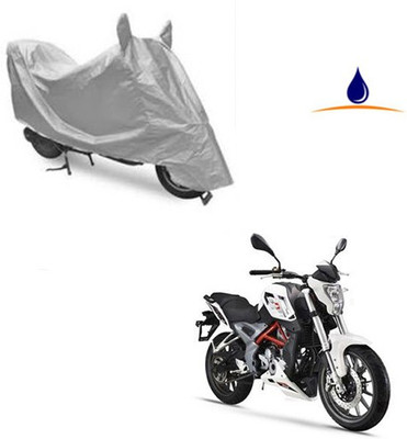 saanvi Two Wheeler Cover for DSK Benelli(TNT 25, Silver)