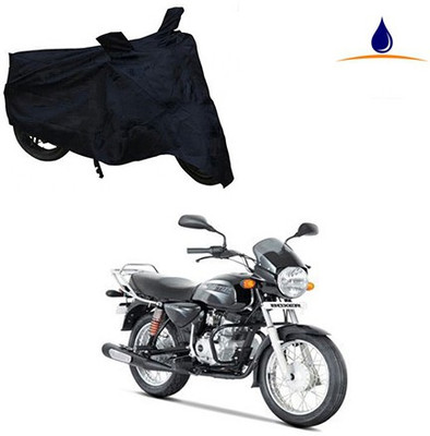 saanvi Waterproof Two Wheeler Cover for Bajaj(Boxer, Black)
