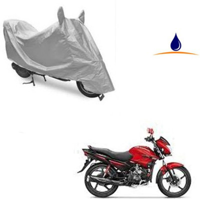 Pecko Two Wheeler Cover for Hero(Glamour FI, Silver)