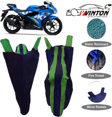 V VINTON Two Wheeler Cover for Suzuki(GSX R150, Multicolor)
