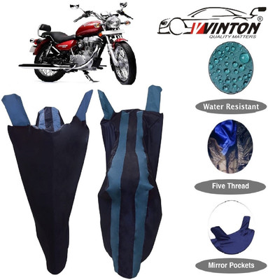 V VINTON Two Wheeler Cover for Royal Enfield(Twin spark, Blue)