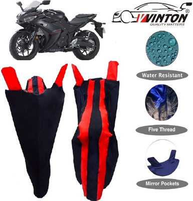 V VINTON Two Wheeler Cover for Yamaha(YZF R25, Multicolor)