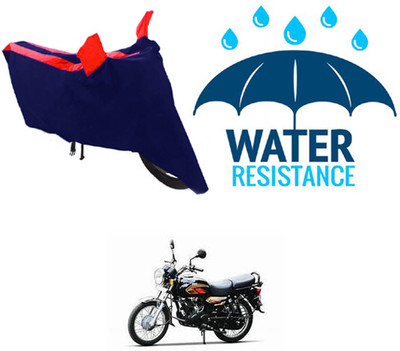RONISH Waterproof Two Wheeler Cover for TVS(Max 4R, Blue, Red)