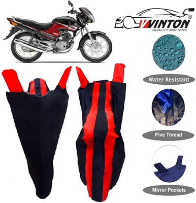 V VINTON Two Wheeler Cover for Yamaha(Gladiator, Red)
