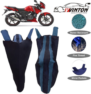 V VINTON Two Wheeler Cover for TVS(Apache RTR 160, Multicolor)