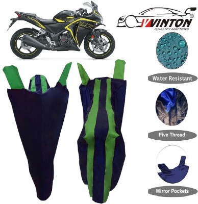 V VINTON Two Wheeler Cover for Honda(CBR 250R, Multicolor)