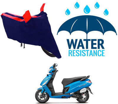 RONISH Waterproof Two Wheeler Cover for Hero(Maestro Edge 125, Blue, Red)