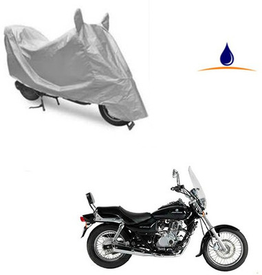 SRENTERPRISES Two Wheeler Cover for Bajaj(Avenger 220 DTS-i, Silver)