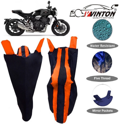 V VINTON Two Wheeler Cover for Honda(CB1000R Plus, Multicolor)