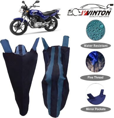 V VINTON Two Wheeler Cover for Yamaha(YBR 125, Blue)