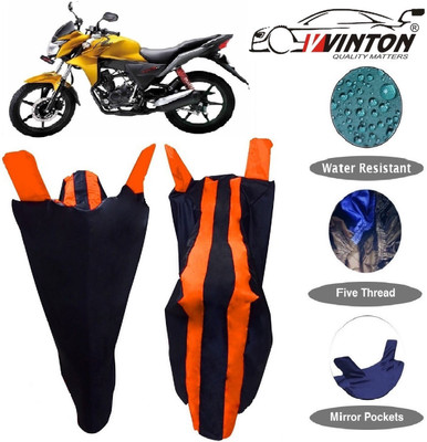 V VINTON Two Wheeler Cover for Honda(CB Twister, Multicolor)