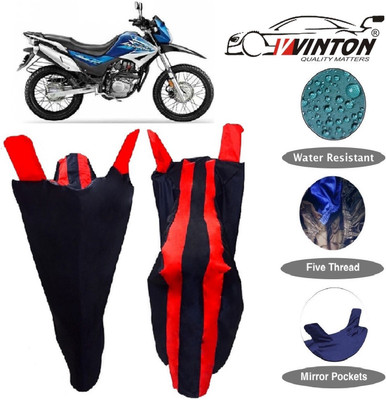 V VINTON Two Wheeler Cover for Hero(Impulse, Red)