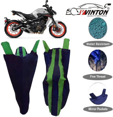 V VINTON Two Wheeler Cover for Yamaha(MT 9, Green)