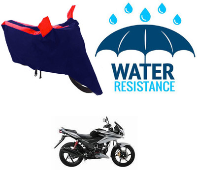 RONISH Waterproof Two Wheeler Cover for Honda(CBF Stunner, Blue, Red)