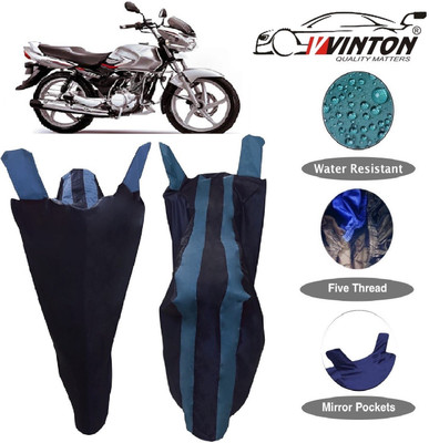 V VINTON Two Wheeler Cover for Suzuki(Zeus, Blue)