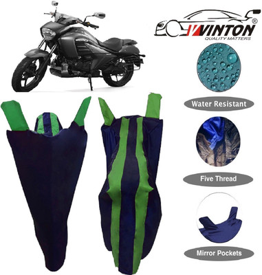 V VINTON Two Wheeler Cover for Suzuki(intruder 150, Blue, Green)