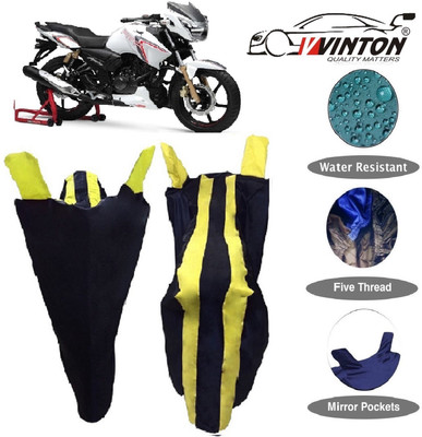 V VINTON Two Wheeler Cover for TVS(Apache RTR 180, Multicolor)