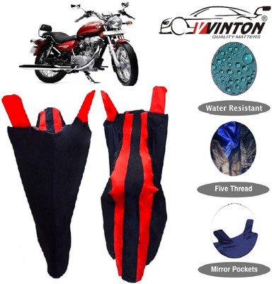 V VINTON Two Wheeler Cover for Royal Enfield(Twin spark, Red)