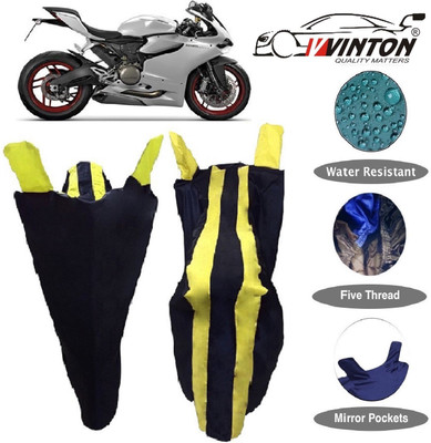 V VINTON Two Wheeler Cover for Ducati(899 Panigale, Yellow)