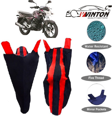 V VINTON Two Wheeler Cover for Bajaj(Discover, Multicolor)