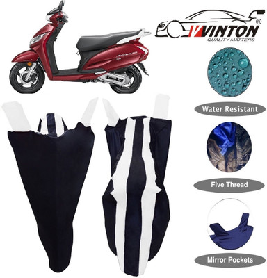 V VINTON Two Wheeler Cover for Honda(Activa 125, White)