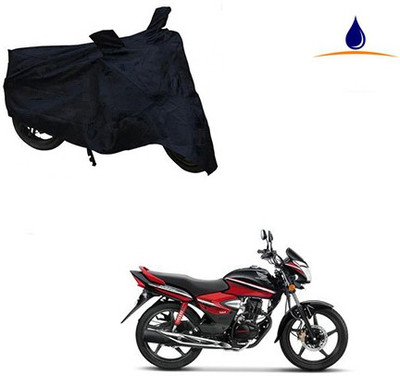 saanvi Waterproof Two Wheeler Cover for Honda(CB Shine, Black)