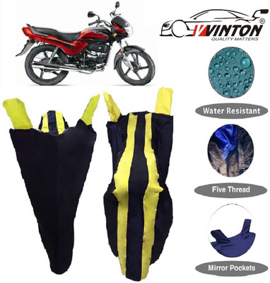 V VINTON Two Wheeler Cover for Hero(Passion Plus, Multicolor)