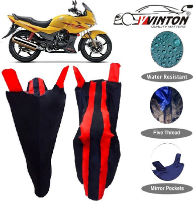 V VINTON Two Wheeler Cover for Hero(Karizma, Red)