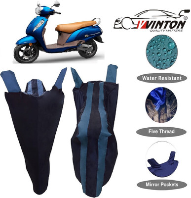 V VINTON Two Wheeler Cover for Suzuki(New Access 125, Multicolor)