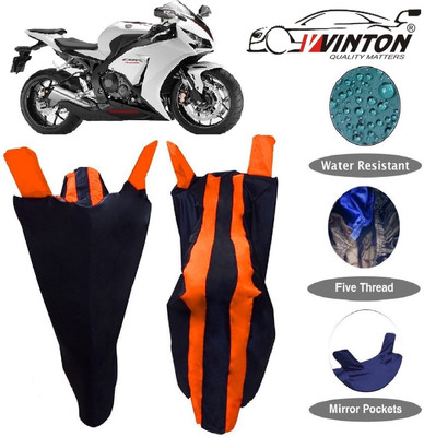 V VINTON Two Wheeler Cover for Honda(CBR 1000RR, Multicolor)