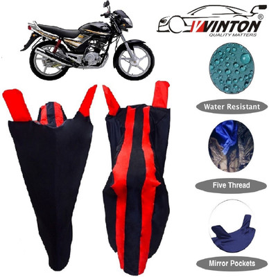 V VINTON Two Wheeler Cover for Yamaha(Libero, Red)