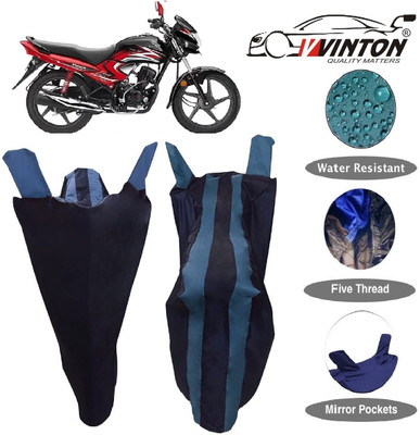 V VINTON Two Wheeler Cover for Honda(Dream Yuga, Multicolor)
