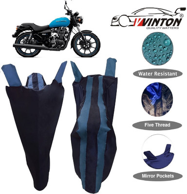 V VINTON Two Wheeler Cover for Royal Enfield(Thunderbird 500, Blue)